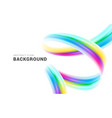 modern colorful flow abstract background vector image vector image