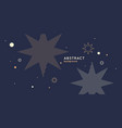 template to embed greetings merry christmas vector image