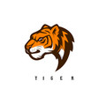tiger logo vector image