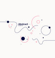 trendy abstract background composition vector image