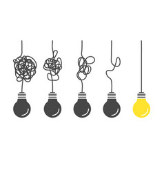 Complex ways solve problems arrow Royalty Free Vector Image