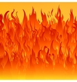 fire flames background vector image vector image