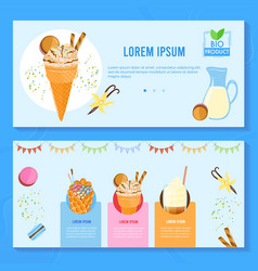 Milkshake set Royalty Free Vector Image - VectorStock