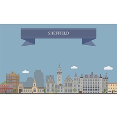 Sheffield Royalty Free Vector Image - VectorStock