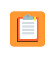 organizer flat icon vector image vector image