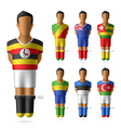 soccer football players vector image