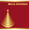 christmas background vector image