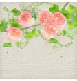 watercolor creative background vector image
