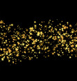 glitter pattern made stars vector image