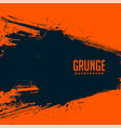 grungy style artistic watercolor paint splash vector image vector image