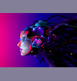 powerful ai technology vector image