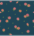 seamless floral pattern vector image