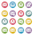 set of mail icons vector image vector image