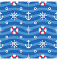seamless sea pattern wavy background symbolizing vector image