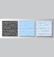 snow seamless patterns vector image