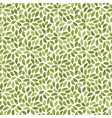 foliage seamless pattern background with leaves vector image vector image