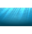 empty underwater blue shine abstract vector image vector image