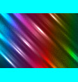 rainbow sparkles background vector image