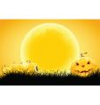halloween background vector image