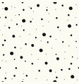 seamless pattern with white dot vector image