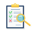 search the document icon vector image
