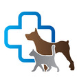 vet sign vector image