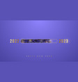 2022 to 2023 new year loading progress bar vector image vector image