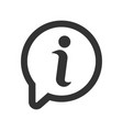 details information icon vector image vector image