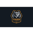 image a tiger vector image