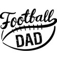 football dad vector image