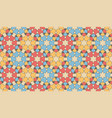 seamless pattern in authentic arabian style vector image vector image