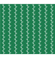 seamless green pattern vector image