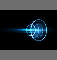 technological future worldwide system abstract vector image vector image