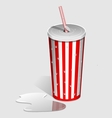 cold drink vector image vector image