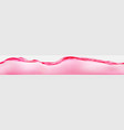 translucent water wave vector image vector image