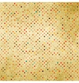 colorful polka dot pattern on cardboard eps 8 vector image