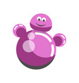 kid toy children plaything roly-poly tumbler doll vector image