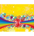 abstract background vector image vector image