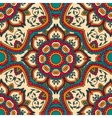 seamless pattern vintage decorative elements vector image