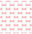 pink bows on white background seamless pattern vector image