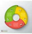 circle infographic vector image