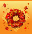 cute poster or greeting card with modern design vector image
