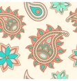 paisley pattern decorative ornament vector image
