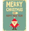 merry christmas vector image