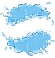 water frame vector image