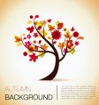 abstract tree vector image