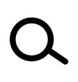 magnifying glass icon vector image