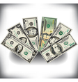 money fan vector image vector image