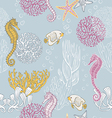 underwater abstract background vector image