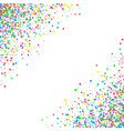 abstract pattern confetti vector image